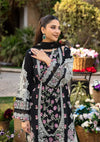 MAHJABEEN wearing this beautiful dress from ELAF Luxury Lawn 2025.